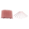 thumbnail image 2 of 100pcs Jetables Ongles Cuticule Poussoir Double Extrémité Manucure Pédicure Bâtonsred, 2 of 14