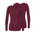 thumbnail image 1 of Adar sous-Couches pour Femmes, Lot de 2 - T-Shirt de sous-Couche à Manches Longues Confortable, 1 of 7