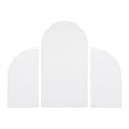 thumbnail image 1 of Luzkey 3x Arch Backdrop Covers Arch Frame Backdrop Covers Birthday Arch Stand Covers, Wedding Arch Covers for Baby Shower, Reception White, 1 of 8