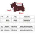 thumbnail image 4 of Kcodviy Pet Dog Shirt Rabbit Dog Winter Clothes Print Warm Coat Sweatshirt Dog Vest Pets Cat Warm Dogs Sweaters Clothes, 4 of 4