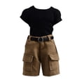 thumbnail image 2 of TISHITA Male Action Figures Short Pants Set Collector Sportswear Accessories for 1:9 Round Buckle, 2 of 8