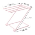 thumbnail image 1 of Kitchen Storage Rack Folding Fabric Vertical Towel Stand for Countertop Organization Space Saving 10 in H, 1 of 5