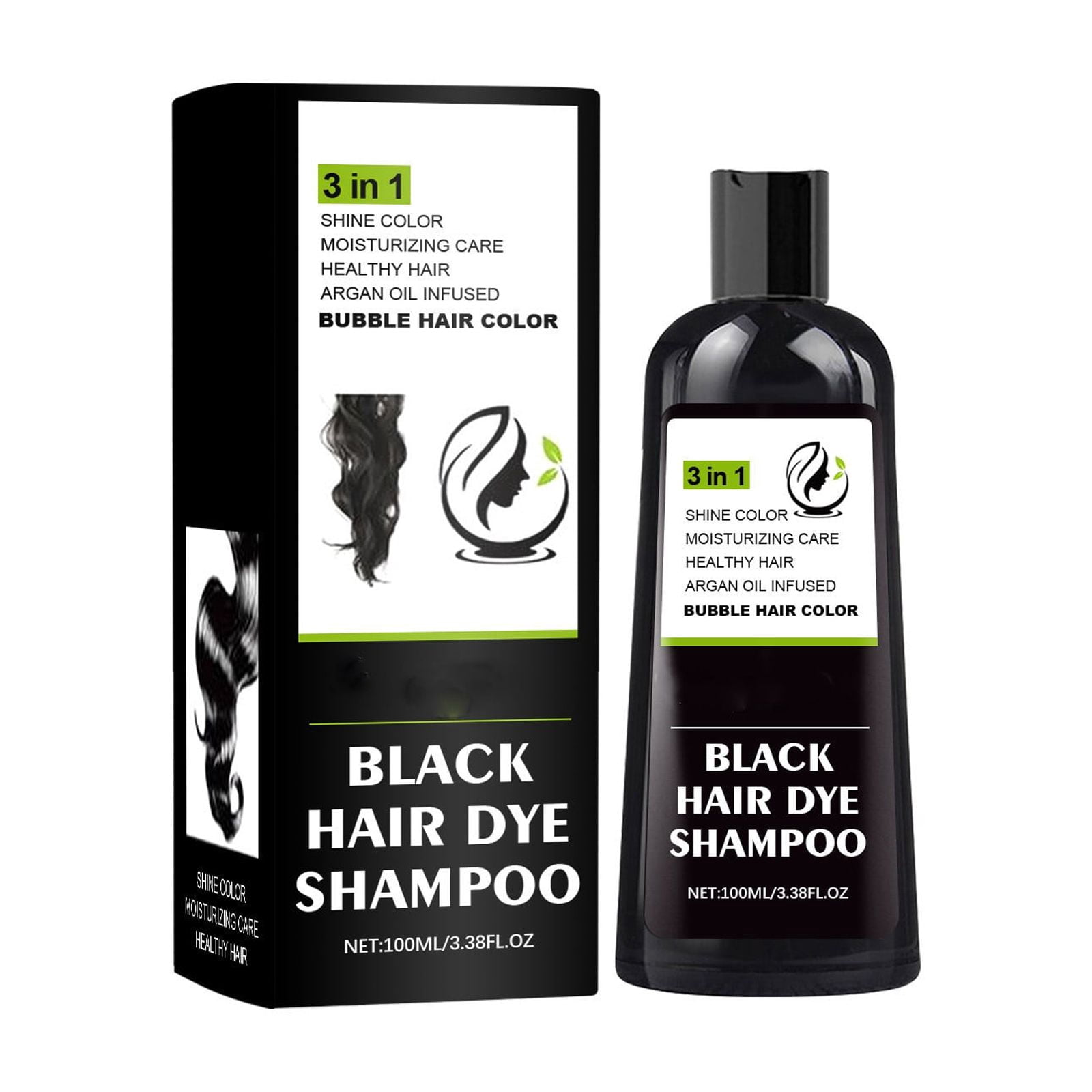 Hair Conditioner Quick and Easy to Color Hair Long Lasting Hair Dye Shampoo 100ml