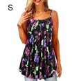 thumbnail image 1 of ziyahi Hauts d'Été à Bretelles Col Rond Camisole Sans Manches Imprimée Vêtements pour Femmes, Type 4, S, 1 of 5