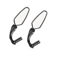 thumbnail image 2 of 2 Pieces Bike Rearview Mirror Modified Components Front Handlebar Bikes Handlebars Reflector Clear Bicycles Mirrors Modification Reflection Part, 2 of 7