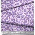 thumbnail image 2 of Soimoi Polyester Crepe Fabric Leaves & Floral Block Fabric Prints by Yard 52 Inch Wide, 2 of 3