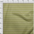 thumbnail image 3 of oneOone Silk Tabby Olive Green Fabric Geometric Sewing Craft Projects Fabric Prints By Yard 42 Inch Wide, 3 of 4