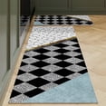 thumbnail image 1 of Kitchen Mat, 2pcs Kitchen Rugs, Cushioned Kitchen Mats For Floor, Non-Slip Standing Desk Mat, Waterproofing Kitchen Rug Set For Kitchen, Floor, Office, 1 of 8