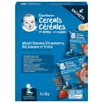 thumbnail image 1 of GERBER Baby Cereal Wheat Banana Strawberry Sachet 6x28g, 1 of 6