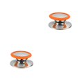 thumbnail image 3 of kurtrusly Stainless Steel Anti-scald Pot Cover Knob Replacement Household Kitchen Pan Lid Handle Upgrade Modified Accessories Orange Large 2Set, 3 of 6
