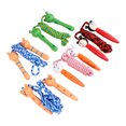 thumbnail image 2 of MasteelfCA 1 Bag/5Pcs Wooden Handle Skipping Rope Children Skipping Rope Cartoon Jump Skip Rope Jumping Ropes Exercise Equipment for Kids (Kitty+Frog+Little Man+Little Bear+Rabbit), 2 of 7