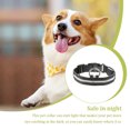 thumbnail image 4 of Collier Lumineux Réglable pour Animaux de Compagnie Randonnée Nuit Marche Animaux Étrangleur Éclairés Colliers Lavables Portables Animaux de Compagnie Fournitures Cadeau Blanc XL, 4 of 8