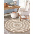 thumbnail image 1 of ECARPET Jute Style Area Rug for Bedroom, Living Room, Dining Room Manon Collection, 1 of 9