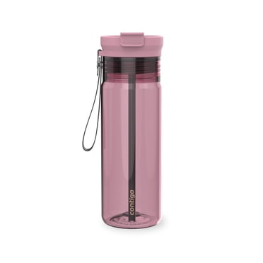 Bouteille d’eau en plastique Contigo DualSip avec courroie de transport et couvercle à double sens, 709 ml (24 oz) – 100 % antifuite, durable, légère, Tritan sans BPA, lavable au lave-vaisselle