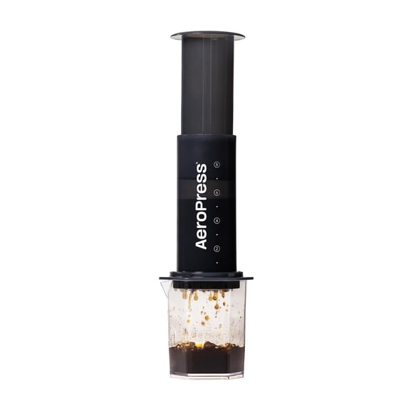 AeroPress Original XL Coffee Press – 3 in 1 brew method combines French Press, Pourover, Espresso. Full bodied, smooth coffee w/out grit or bittern
