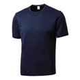 thumbnail image 1 of Gravity Threads Chemise à Manches Courtes pour Hommes Évacuant l'Humidité - Bleu Marine Vif - Moyen, 1 of 1