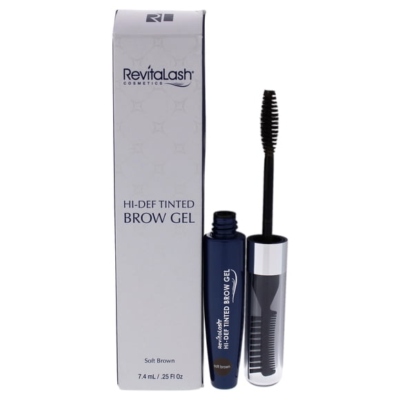 Hi-Def Tinted Brow Gel - Soft Brown by Revitalash for Women - 0.25 oz Eyebrow