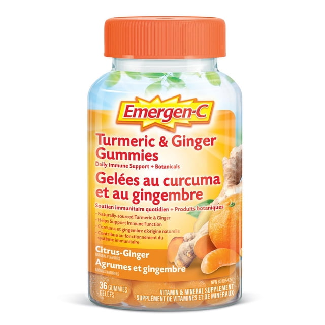 EMERGEN-C Gelées au Curcuma et au Gingembre