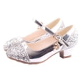 thumbnail image 2 of FhsagQ Bottes Chaussures pour Enfants Bottes Garçons Taille 5 Chaussures pour Enfants Talons Hauts Filles Chaussures de Princesse Chaussures de Robe Chaussures de Performance Chaussures pour Enfants Garçons Chaussures d'Hiver Taille 3 Blanc Filles Chaussures d'Hiver Argent Taille 32, 2 of 6