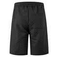 thumbnail image 4 of hotojiny Mens Athletic Shorts with Pockets Solid Drawstring Wide Leg Textured Short Pants Casual Breathable Golf Workout Beach Shorts, 4 of 6