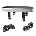 thumbnail image 3 of ZLight Bicycle Rear Seat Cushion Comfortable Rear Women Men Bike Saddle for Black Silver Length 30cm, 3 of 6