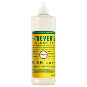 Mrs. Meyer's Clean Day Dish Soap, Dishwashing Liquid, 473ml, Honeysuckle