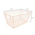 thumbnail image 2 of Panier en fil métallique hometrends, 2 of 2