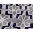thumbnail image 4 of oneOone Viscose Jersey Fabric Geometric Kasuri Printed Craft Fabric BTY 60 Inch Wide, 4 of 5