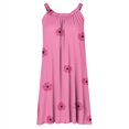thumbnail image 5 of Ovzne Robes pour Femmes Robe de Plage Robes d'Été Imprimées pour Femmes Robes Amples Sans Manches à Col en V Robes à Poches Grande Taille Robe Maxi Imprimée Liquidation, 5 of 5