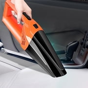 Dvkptbk Car Vacuum Cleaner Automotive High-Power Dry and Wet Purpose Vacuum Cleaner 120W Wireless Charging Portable Home and Car Purpose Vehicle Mounted Vacuum Cleaner Car Accessories