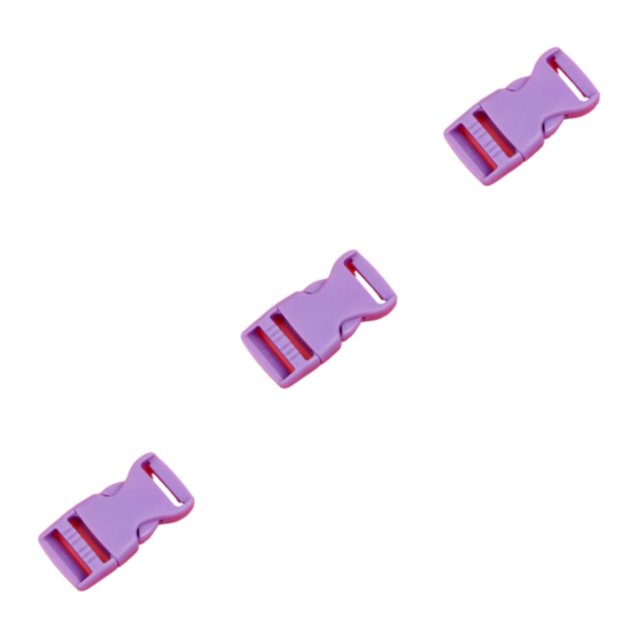 Transemion 10pcs Clasp Belt Buckles Designed To Life Easier Wherever Are Multi-Color purple 3Set