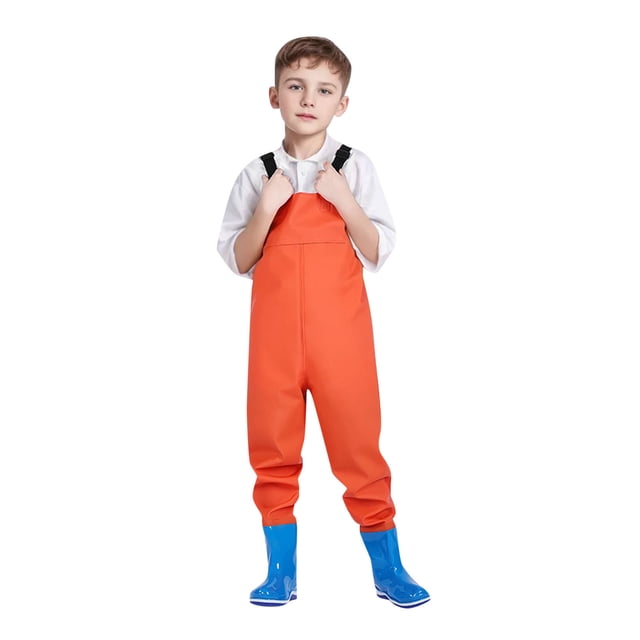 Kcodviy Vêtements pour Garçons, Pêche de Pâques, Imperméables, avec Bottes