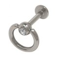thumbnail image 2 of Frappe de Porte 14G Labret Monroe avec CZ Gem - 6 Couleurs Disponibles, 2 of 7