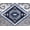 Navy, variant on A2Z Paris 1985 Abstract Geometric Living Room Kilim Tribal Pattern Bedroom Dining Room Hallway Stylish Designer Soft | Area Rug Tapis Carpet (3x5 2x7 4x6 5x7 5x8 7x9 8x10)