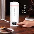 thumbnail image 4 of PEONAVET Electric Mug Heated Coffee Mug Travel Mug Mug Heated Coffee Mug For Coffee And Tea, 4 of 8