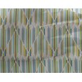 thumbnail image 4 of oneOone Tissu Georgette Viscose à Rayures Chevron au Mètre 42 Pouces de Large, 4 of 4