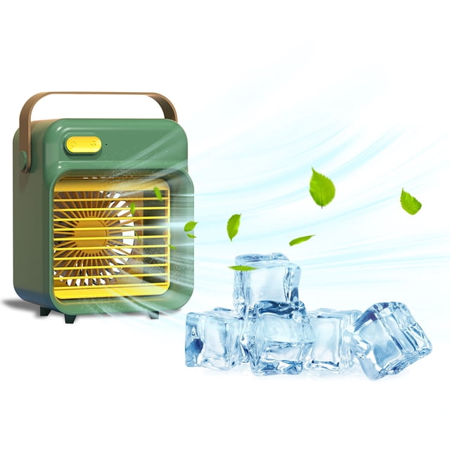 EGNMCR Portable Air Conditioner Humidifier Fan USB Spray Type Portable Desktop Cooler Home Office Air cooler