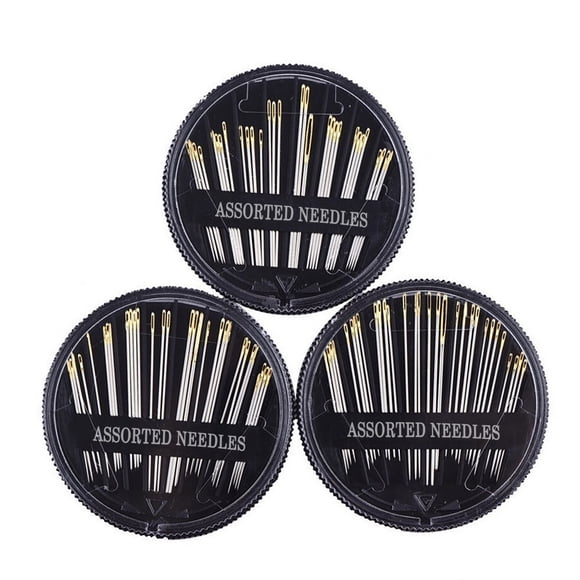 Catégorie de Produits de Rangement pour Textiles de Maison, Entretien Ménager et Organisateurs - Trousse d'Aiguilles à Broder et à Coudre à la Main pour Raccommoder des Couettes, Artisanat de 30 Pcs, 30 Pcs
