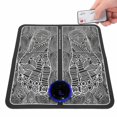 thumbnail image 3 of Electric Foot Massager, Electric Massager Cushion Remote Control 1-100HZ EMS Foot Massager, Women For Men, 3 of 8
