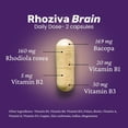 thumbnail image 3 of Brain Supplement for Memory, Focus, Cognitive Health, Rhodiola Rosea, Bacopa Monnieri, Multivitamin with Vitamin B Complex, Biotin, Magnesium, Iodine for Brain Function - 60 Capsules, 1 Pack, 3 of 7