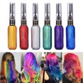 thumbnail image 4 of 6 Pcs Mascara Temporaire pour Cheveux, Craie Lavable, 4 of 8