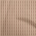 thumbnail image 1 of oneOone Velvet Red Fabric Asian Block Print Dress Material Fabric Print Fabric By The Yard 58 Inch Wide, 1 of 4