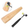thumbnail image 1 of Zerodis Portable Bracelet Jewelry Making Stick Bangle Mandrel + Hammer Jeweler Tools HOT, 1 of 8