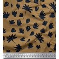 thumbnail image 1 of Soimoi Moss Georgette Fabric Wildflower Floral Printed Fabric 1 Yard 42 Inch Wide, 1 of 3