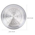 thumbnail image 2 of Stainless Steel Steaming Dish with Holes Thick Steamer Rack Food Plate Cookware (for 30cm Wok), 2 of 8