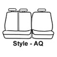 thumbnail image 1 of Covercraft Housse de Siège SS8474PCCH SeatSaver; Polycoton; Noir Charbon; Simple, 1 of 2