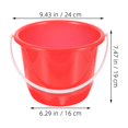 thumbnail image 2 of Estbridge 3 Pcs Car Wash Bucket .00X19.00X16.00CM Red, 2 of 8