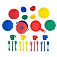 thumbnail image 1 of KidKraft Batterie de cuisine 27 pièces, 4 couleurs, 1 of 5
