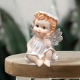 thumbnail image 4 of GROWTH TANK Adorable Fée Ange Figurine Statue Commémoratif Intérieur Extérieur Maison Jardin Mariage Mains Seules, 4 of 9