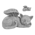 thumbnail image 4 of Statue Commémorative pour Animal de Compagnie Ange Endormi Sculpture de Jardin, Forme Vivante, Sculptée à la Main, Longue Durée de Vie, Article Commémoratif Idéal pour les Animaux Préférés, 4 of 8